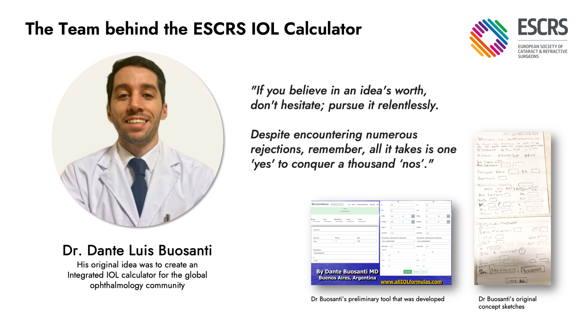 ESCRS IOL Calculator 1 ESCRS IOL Calculator 1